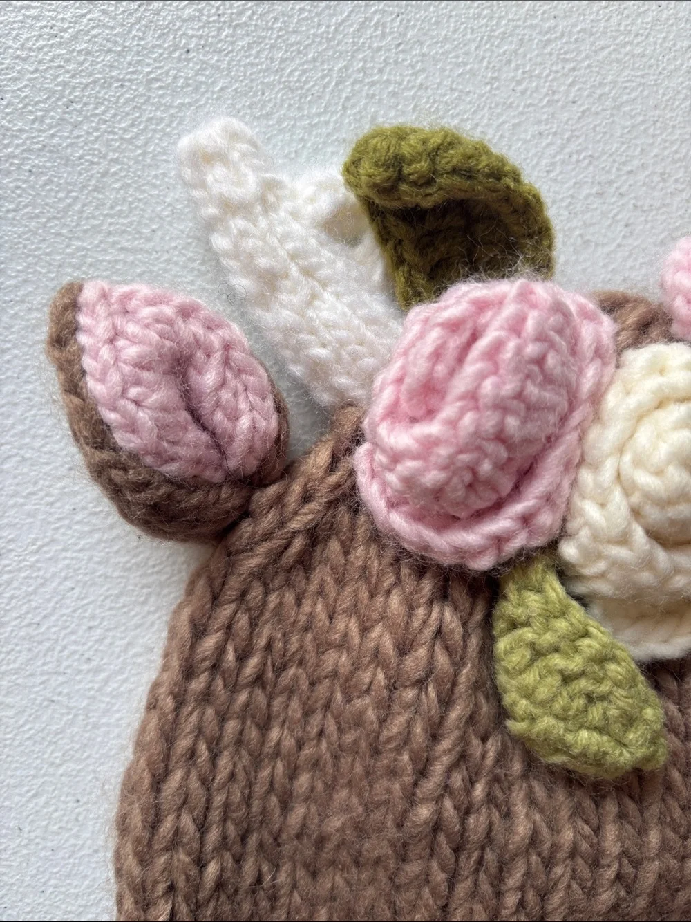 The Blueberry Hill Toddler/Kids Hartley Deer Knit Hat Medium